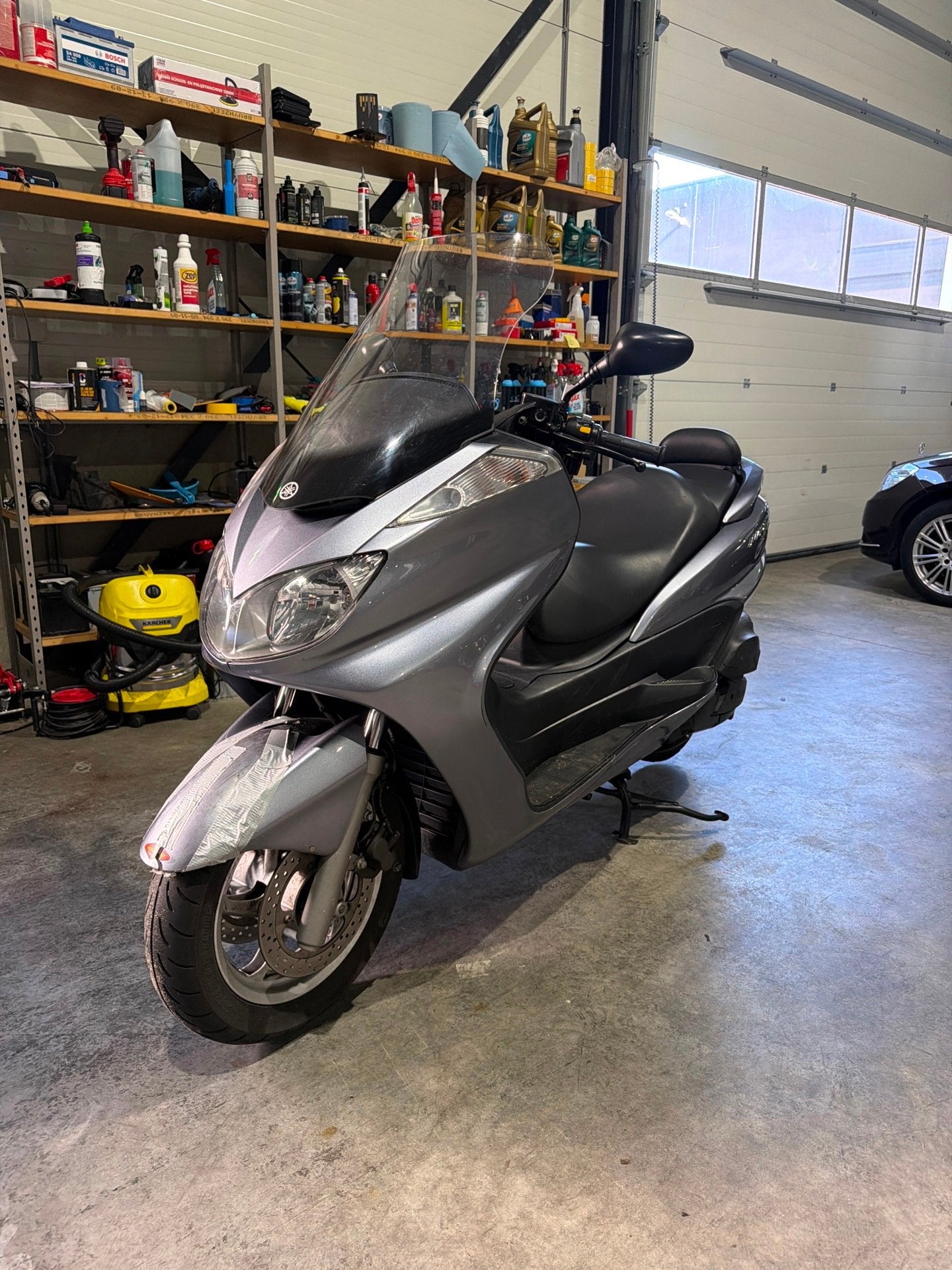 Yamaha Scooter YP 400 Majesty, Motoren, Handvatverwarming, Scooter, 395 cc, Automaat