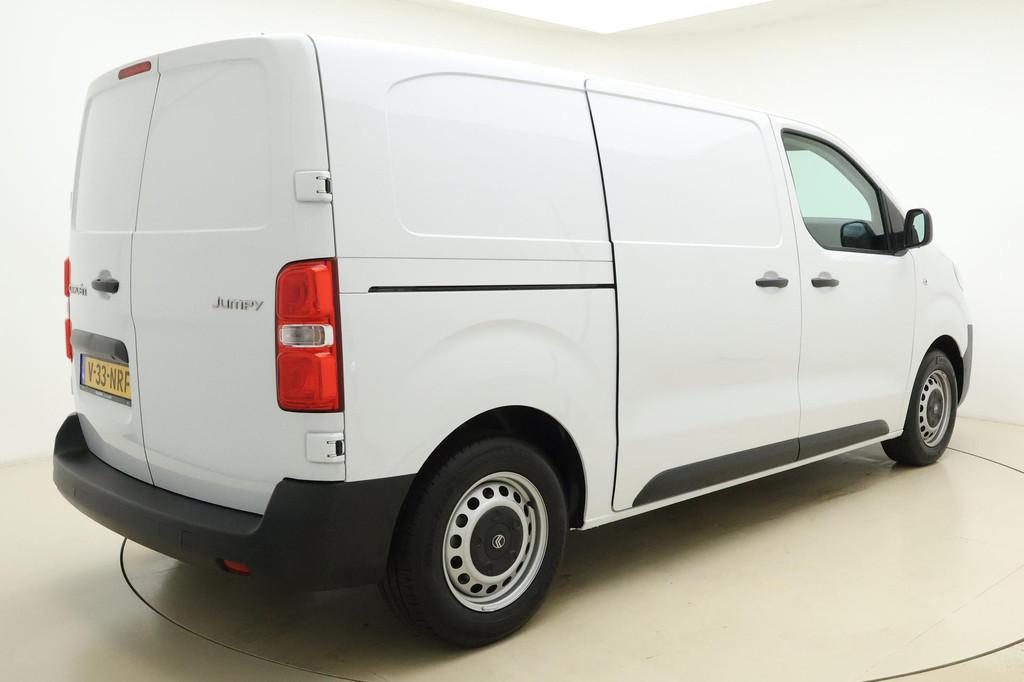 Citroen Jumpy 1.5 BlueHDI 120 S&S L2 | Demo | Navigatie | Ca, Auto's, Euro 6, 4 cilinders, Wit, Origineel Nederlands