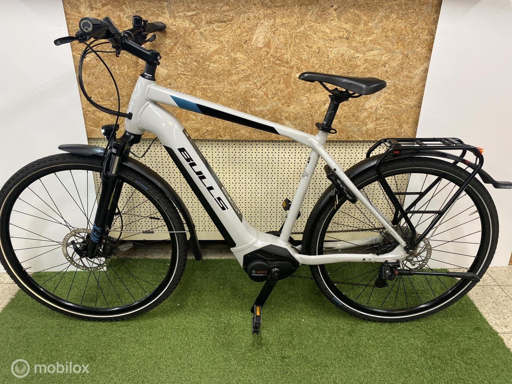 BULLS CROSS EVO 2022 56 CM BOSCH PERFORMANCE HERENFIETS 625W, Fietsen en Brommers, Elektrische fietsen, Bulls, Bulls, 55 tot 59 cm