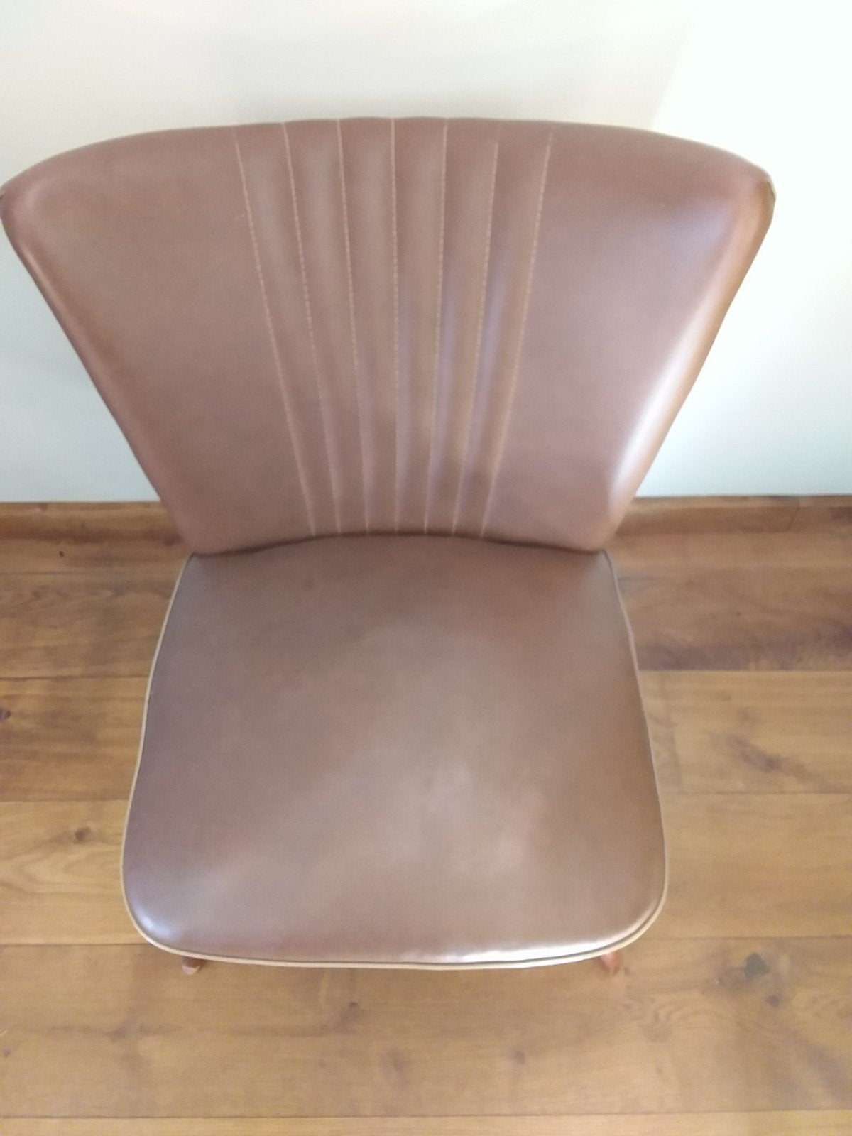 vintage zgn cocktail stoel, Ophalen of Verzenden, Gebruikt, Minder dan 75 cm, 50 tot 75 cm