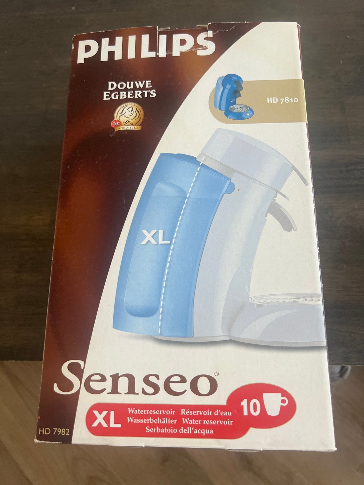 Philips HD 7982 XL waterreservoir voor Senseo, Witgoed en Apparatuur, Koffiezetapparaten, Ophalen, 10 kopjes of meer, Koffiepads en cups