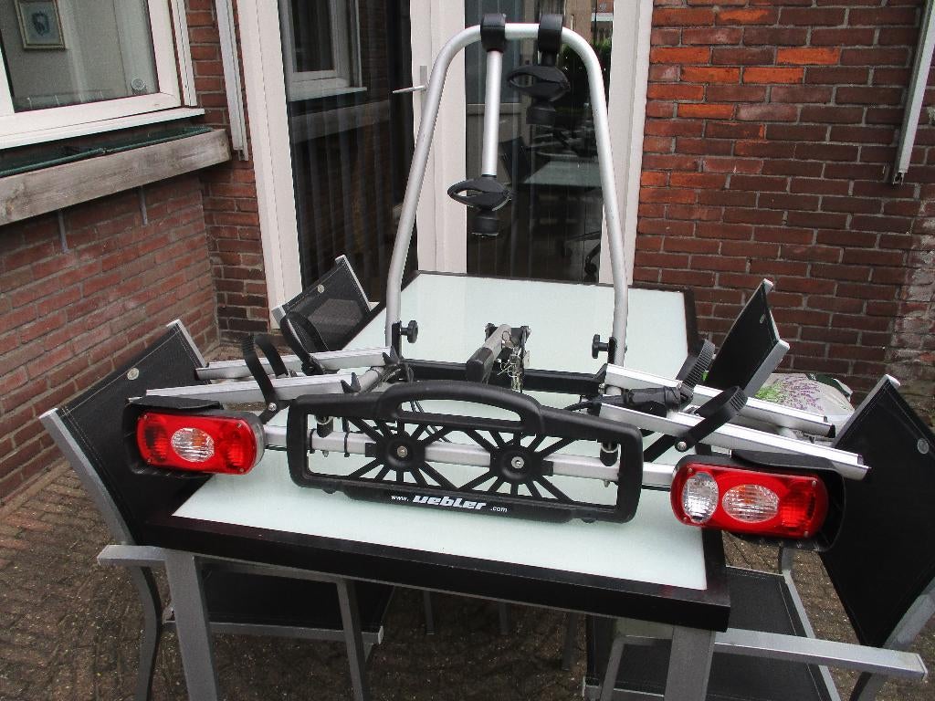 Uebler F21  fietsendrager voor 2 fietsen ook E-bikes/ zgan, Ophalen, Elektrische fiets, Zo goed als nieuw, 2 fietsen