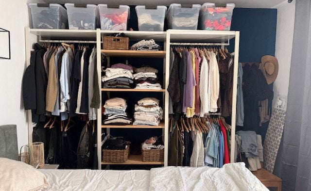 Ikea open elvarli kast, Ophalen, 50 tot 100 cm, Zo goed als nieuw, 150 tot 200 cm