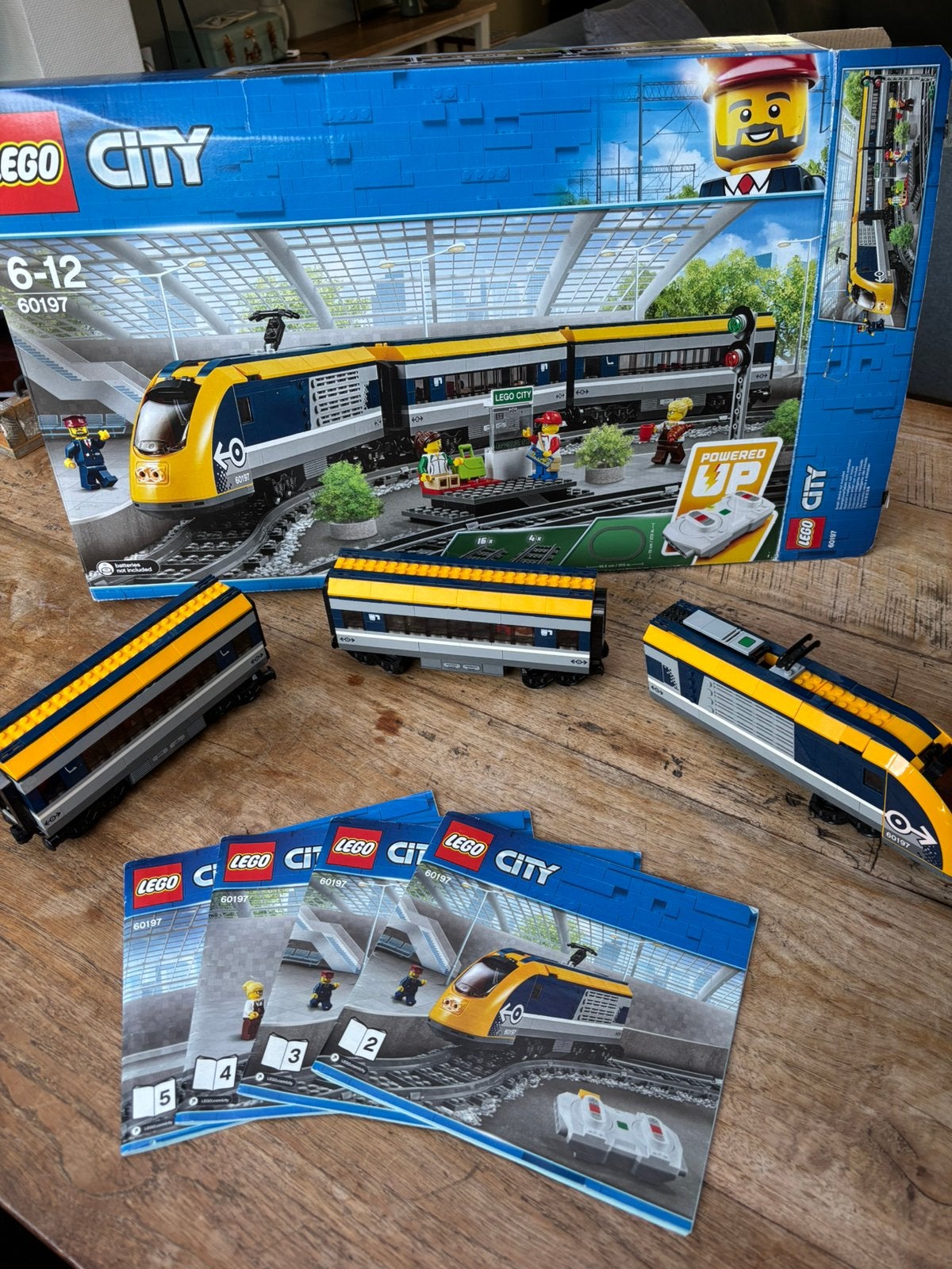 Lego trein delen wagons doos boekjes, Ophalen of Verzenden, Zo goed als nieuw