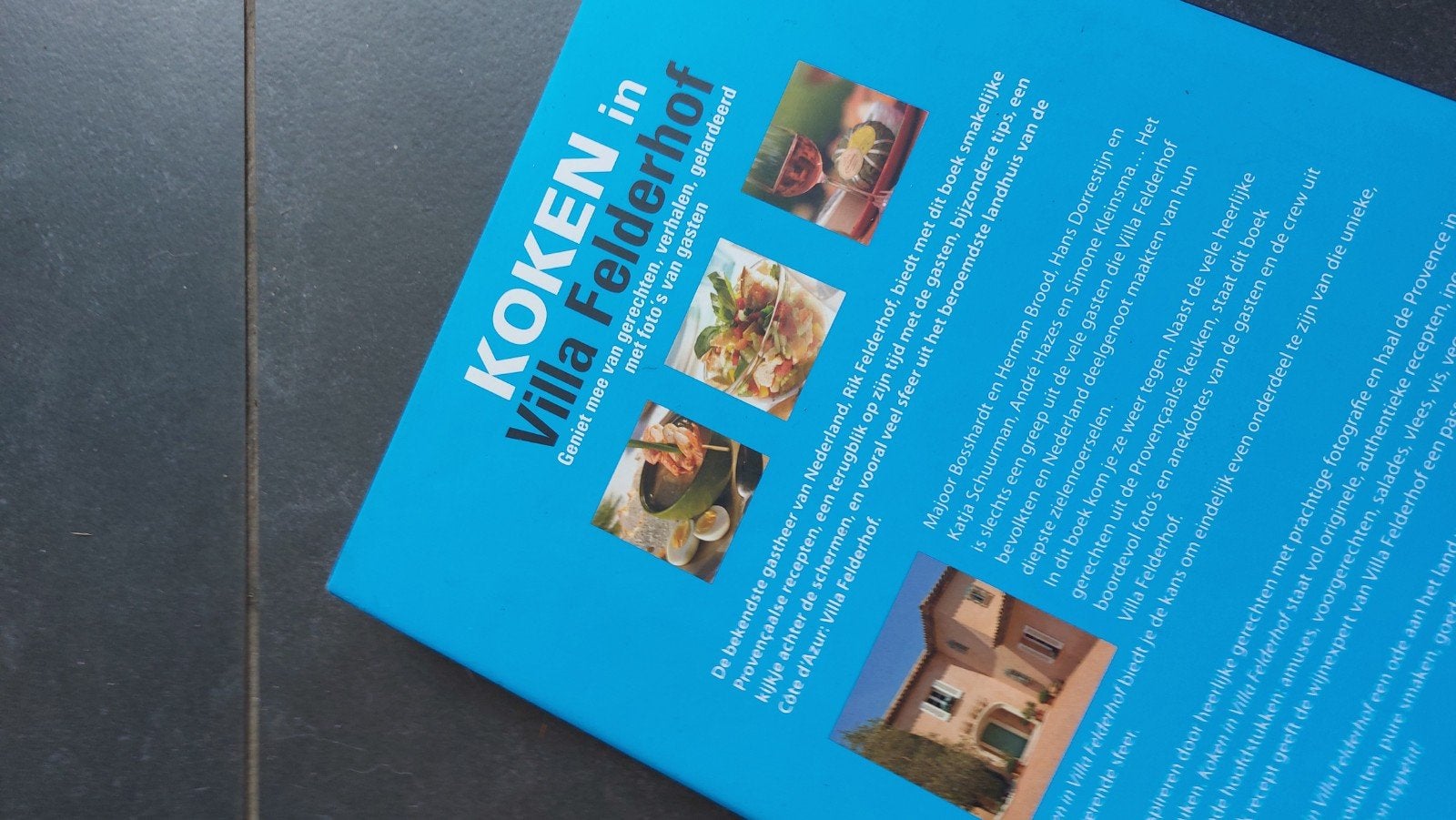 te koop koken in Villa Felderhof, Boeken, Kookboeken, Ophalen of Verzenden, Zo goed als nieuw
