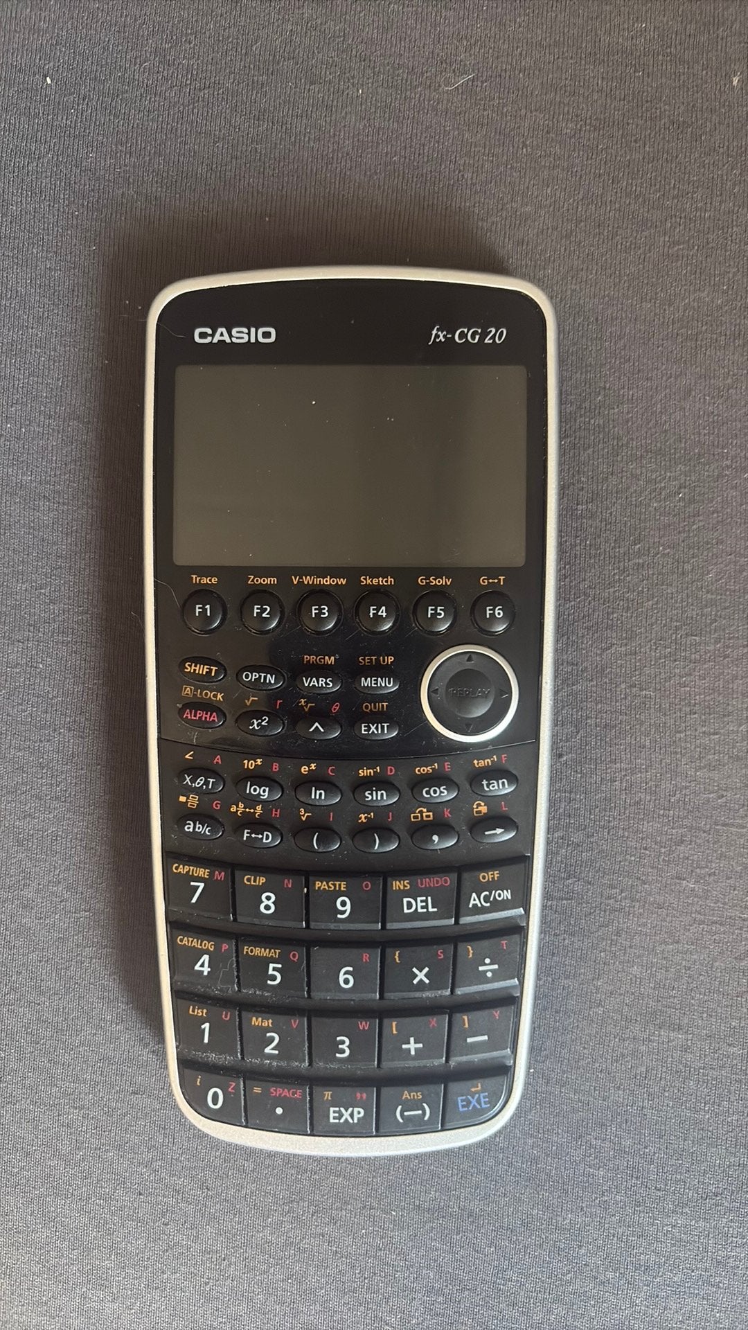 Casio fx-CG 20 grafische rekenmachine, Diversen, Rekenmachines, Ophalen of Verzenden, Grafische rekenmachine, Zo goed als nieuw