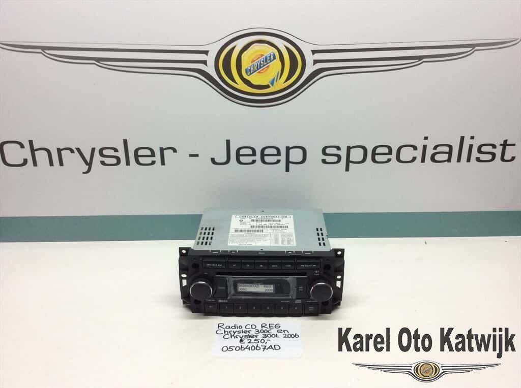 Radio/CD REG Chrysler 300c en Chrysler 300L 2006, Ophalen of Verzenden, -, -, -