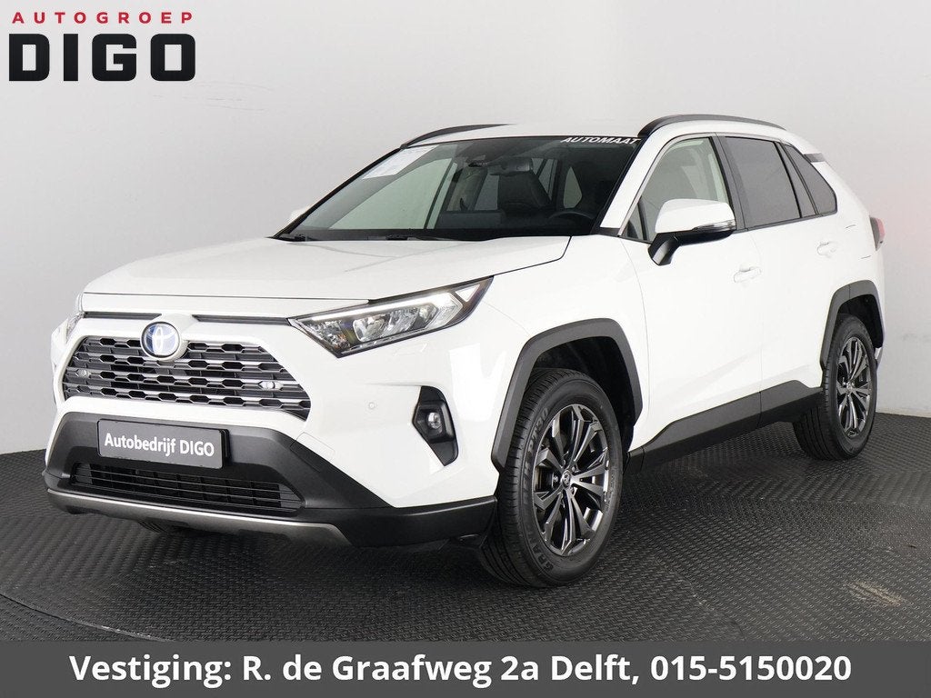 Toyota RAV4 2.5 Hybrid AWD Dynamic Luxury | Trekhaak | Trekg, Auto's, Toyota, Bedrijf, Te koop, Rav4, 4x4, ABS, Achteruitrijcamera