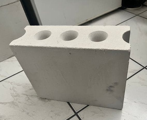 49x Kalkzandsteen metselblok / lijmblok 24x30x10, Doe-het-zelf en Verbouw, Metselstenen, Ophalen of Verzenden, Zo goed als nieuw