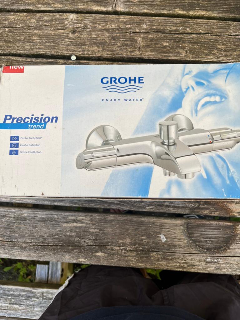 Grohe Bad / douche kraan, Ophalen of Verzenden, Gebruikt, Chroom, Bad