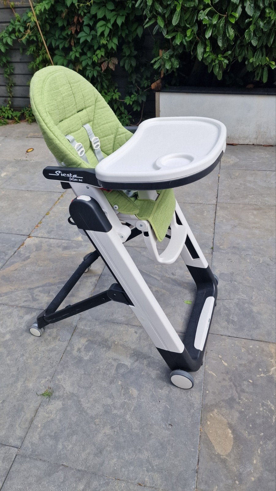 Peg Perego Siesta Follow me, Ophalen, Zo goed als nieuw, Meegroeistoel, Gordel(s)