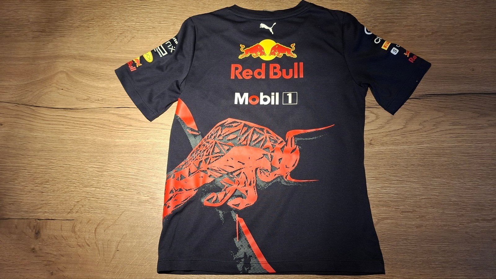 Red Bull Racing F1 T-shirt - Maat 140, Kinderen en Baby's, Ophalen, Zo goed als nieuw, Jongen of Meisje, Shirt of Longsleeve