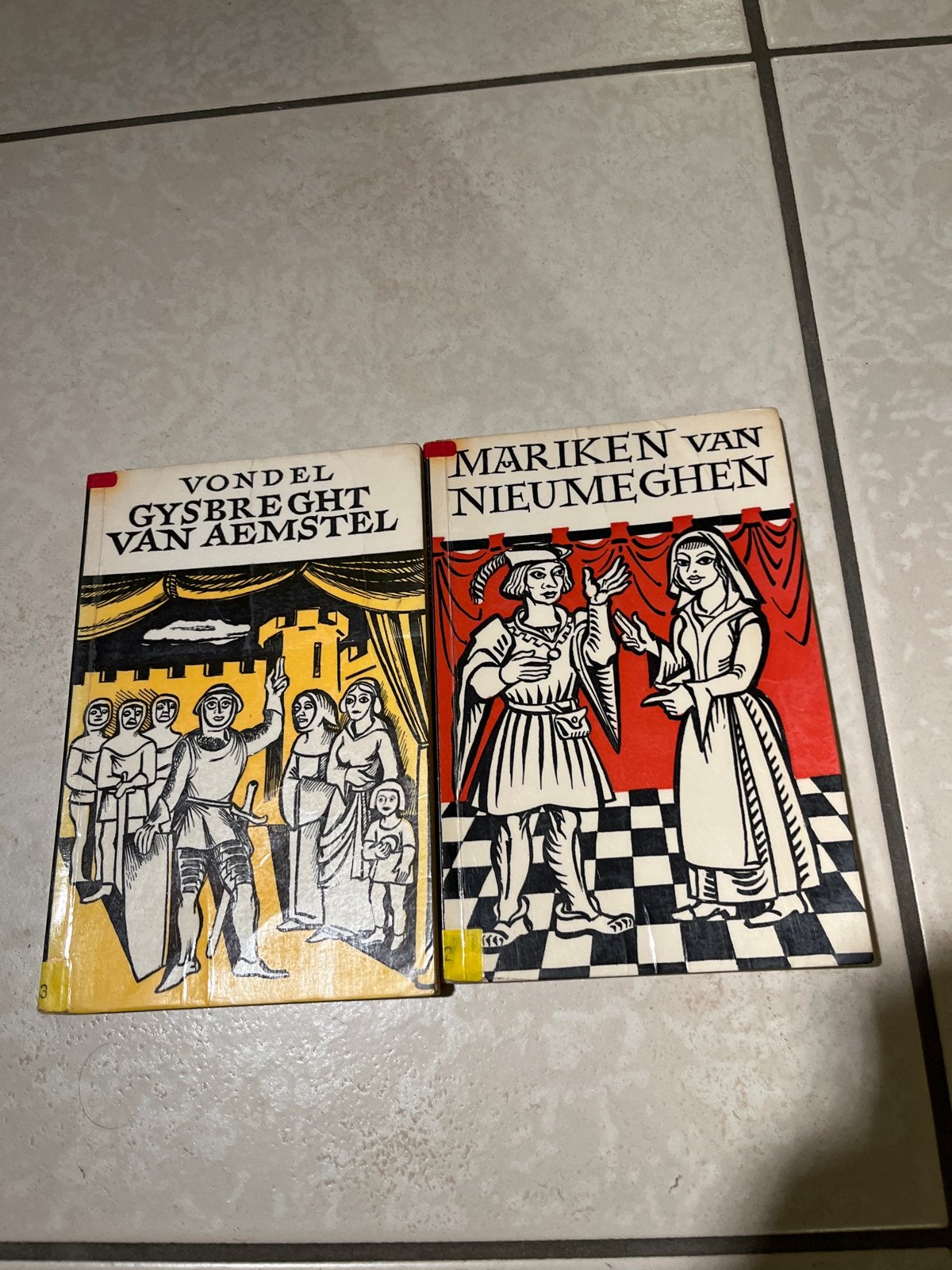 Vondel Gysbreght van Aemstel & Mariken van Nieumeghen, Ophalen of Verzenden, Gelezen, Nederland