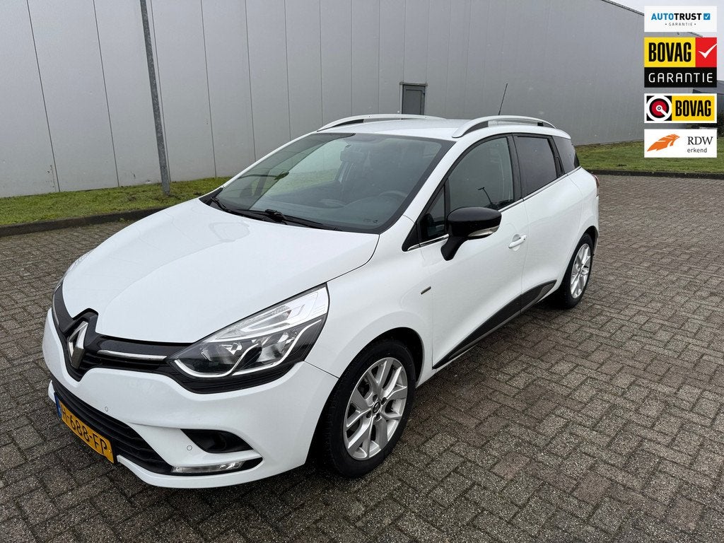 Renault Clio Estate 0.9 TCe Limited , Navigatiesysteem , Cru, Voorwielaandrijving, 898 cc, Euro 6, 1098 kg
