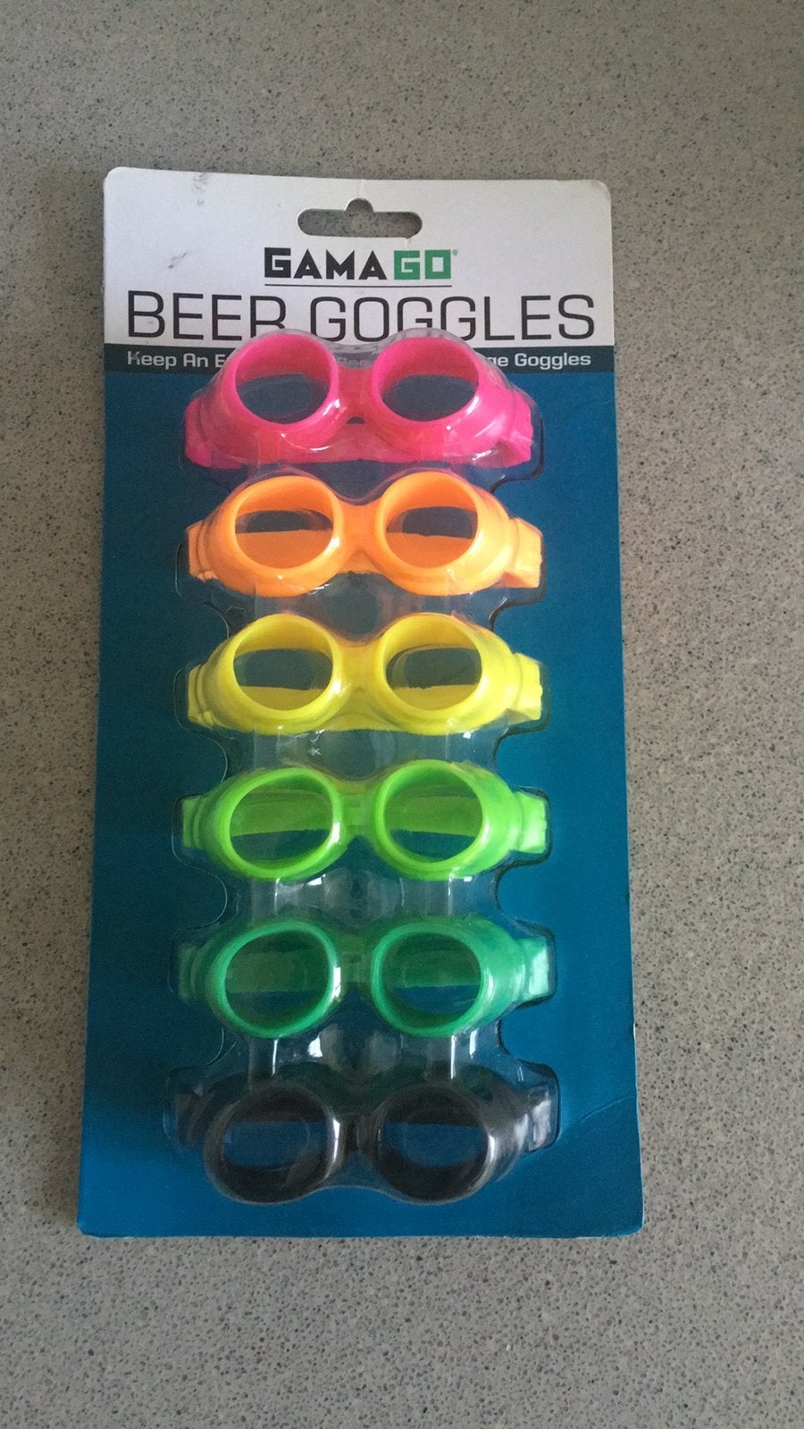 Mini duikbril beer goggles bier fles zwemmen, Ophalen of Verzenden, Zo goed als nieuw