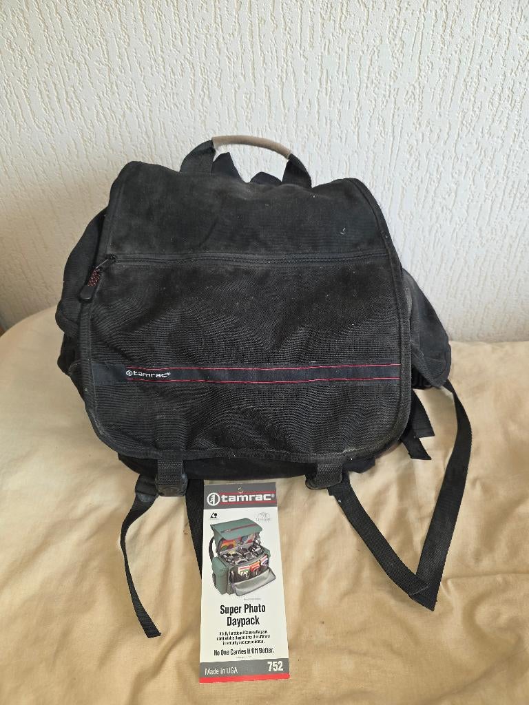 VTG Tamrac Super Photo Daypack, Black, Type 752, EXC, Verzenden, Zo goed als nieuw, Rugtas, Overige merken