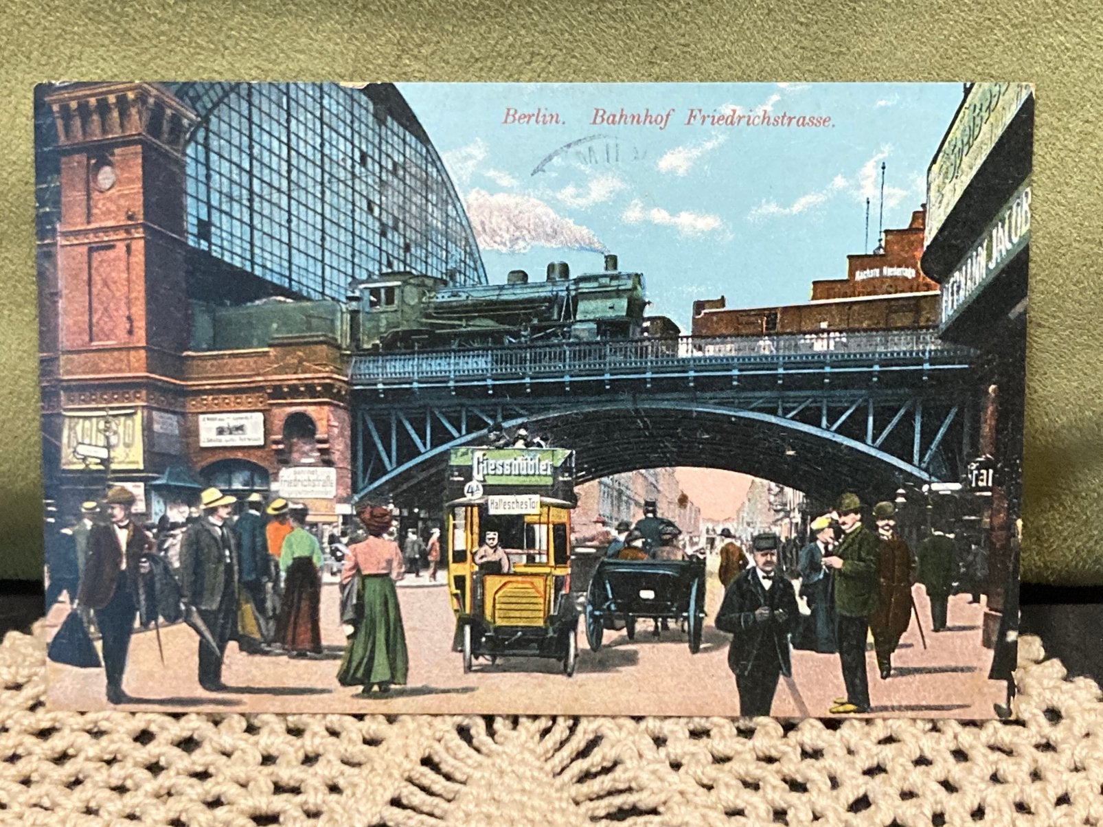 Antieke ansichtkaart Berlin (071026), Ophalen of Verzenden, Voor 1920, Gelopen, Duitsland