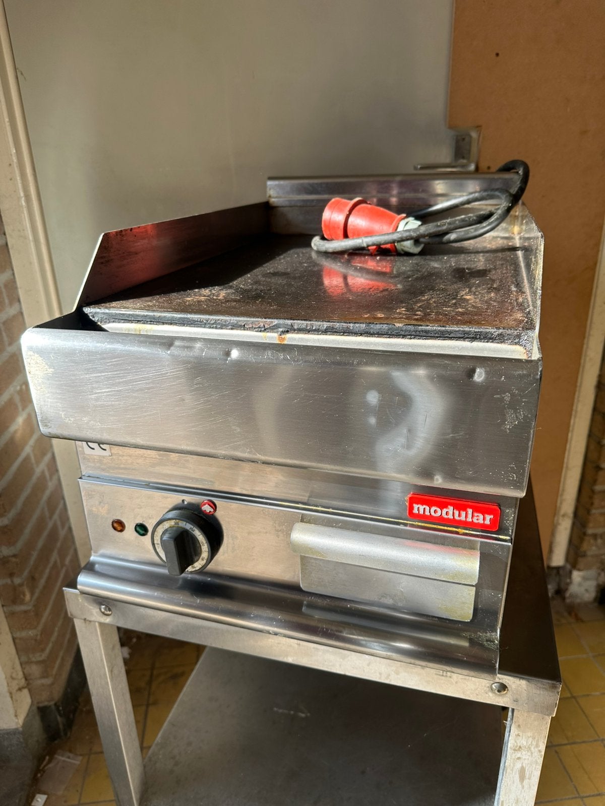 Modular bakplaat in goede staat | tepanyaki | 380v, Ophalen, Zo goed als nieuw