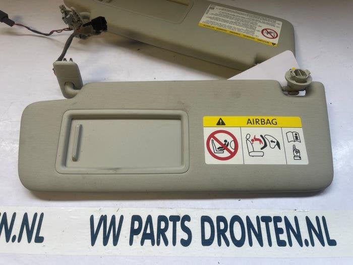 Zonneklep set van een Volkswagen Golf, Gebruikt, -, -, -