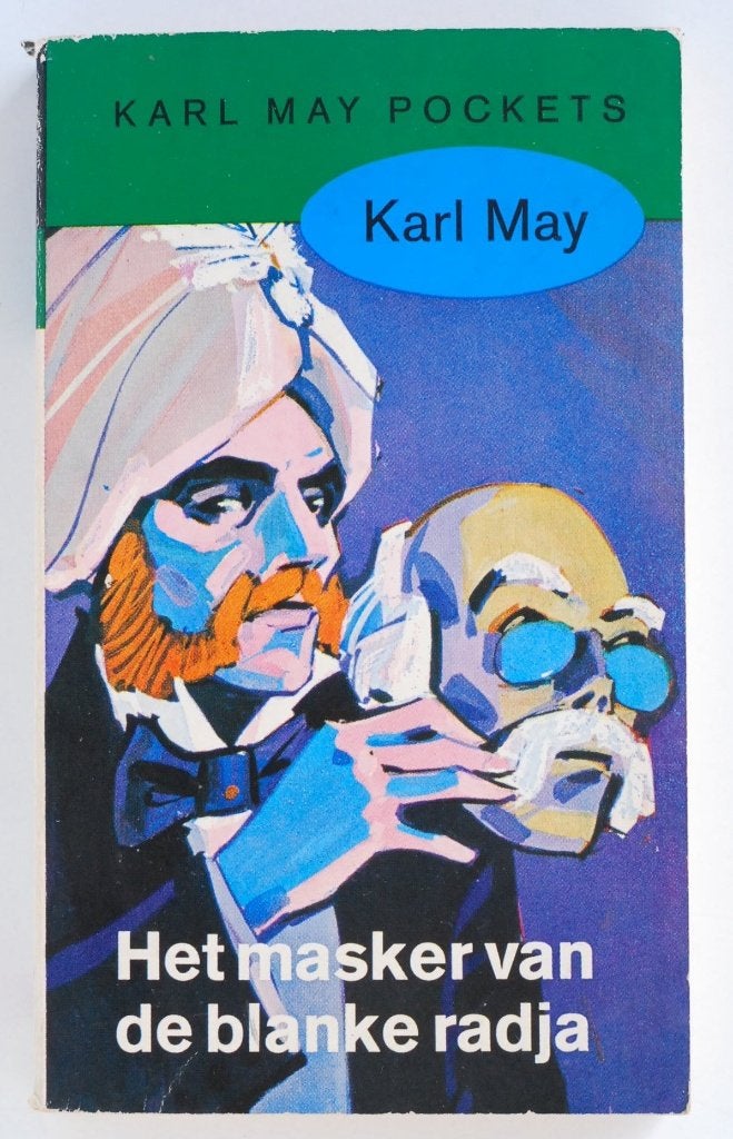 Karl May Pocket: Het masker van de blanke radja 1975, Boeken, Avontuur en Actie, Verzenden, Zo goed als nieuw