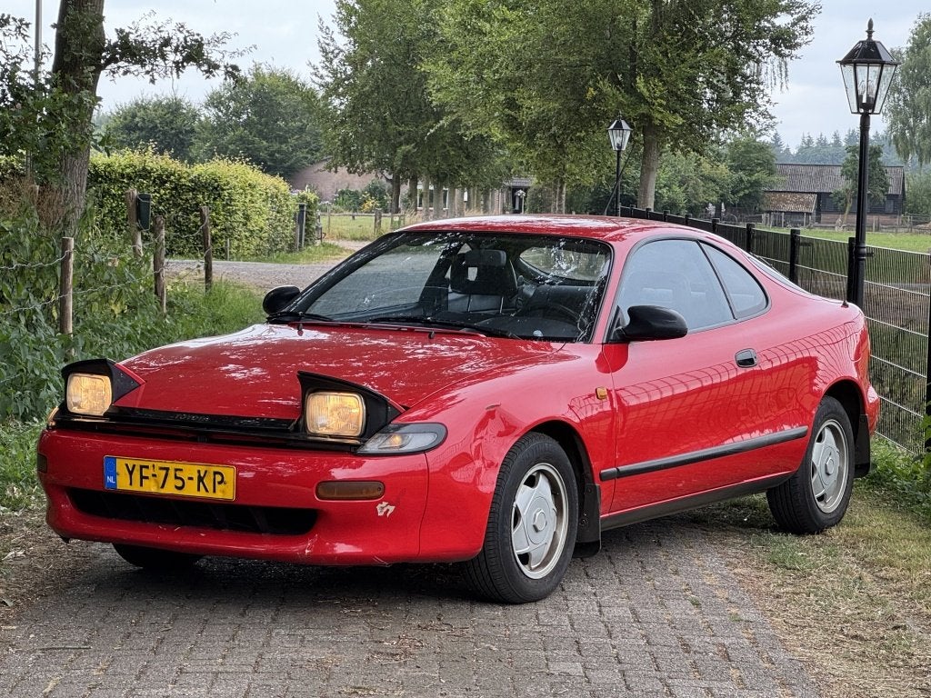 Toyota Celica 1.6 STi apk 6-28 (bj 1990), Auto's, Oldtimers, Origineel Nederlands, Bedrijf, Handgeschakeld, Lichtmetalen velgen