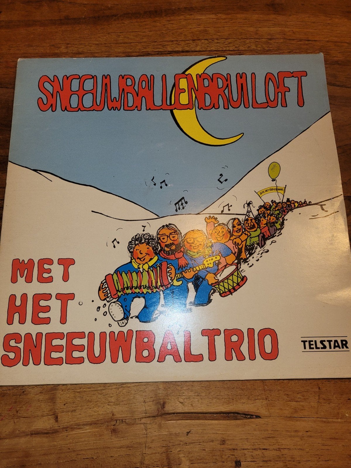 Fijne lp het sneeuwbaltrio sneeuwballenbruiloft, Ophalen of Verzenden