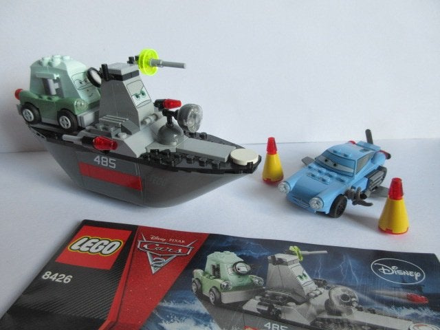 8426 Lego Disney Cars, Ontsnapping op zee, Kinderen en Baby's, Lego, Ophalen of Verzenden, Zo goed als nieuw, Complete set
