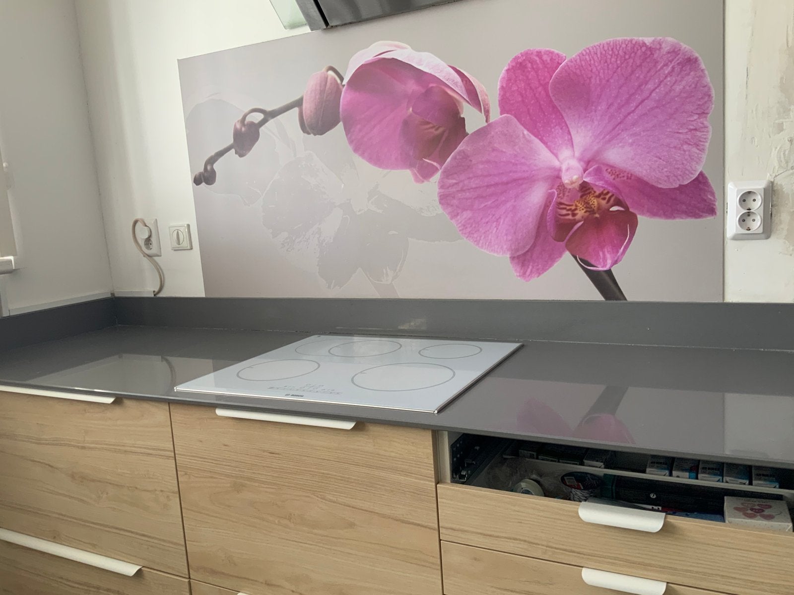 Keuken achterwand aluminium, Ophalen, Zo goed als nieuw, Overige typen