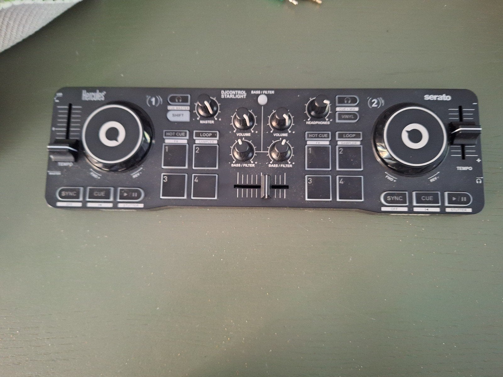 Complete DJ-set: Hercules DJControl starlight, Ophalen, Zo goed als nieuw, Dj-set, Overige merken