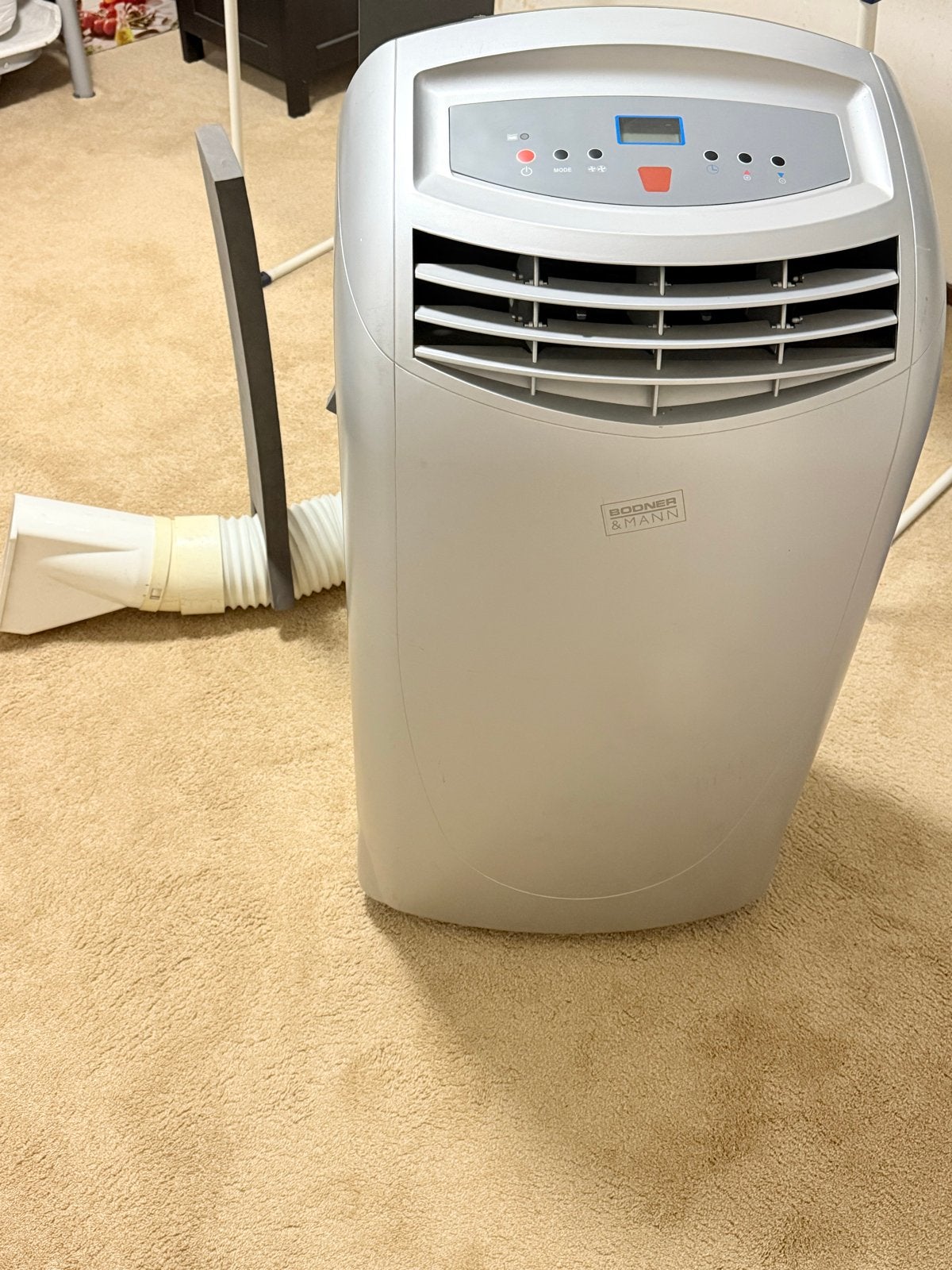 Mobiele airco Bodner & Mann WAP-358DB met toebehoren, Ophalen, Gebruikt, 3 snelheden of meer, Koelen en Ontvochtigen
