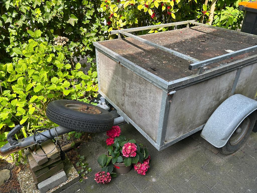 Aanhangwagen, 100 liter of meer, Ophalen, Gebruikt, Transportkar