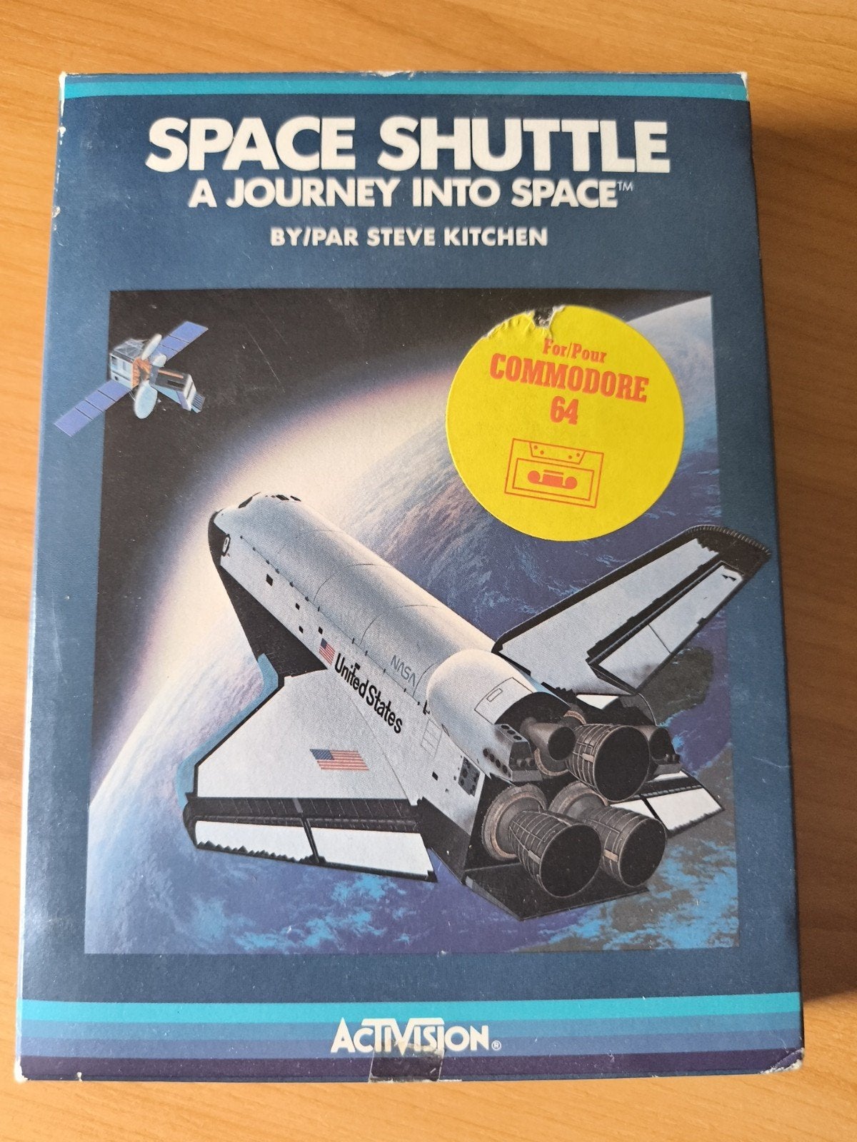 Space Shuttle: A Journey Into Space Commodore 64, Spelcomputers en Games, Gebruikt, 1 speler, Ophalen of Verzenden, Vanaf 7 jaar