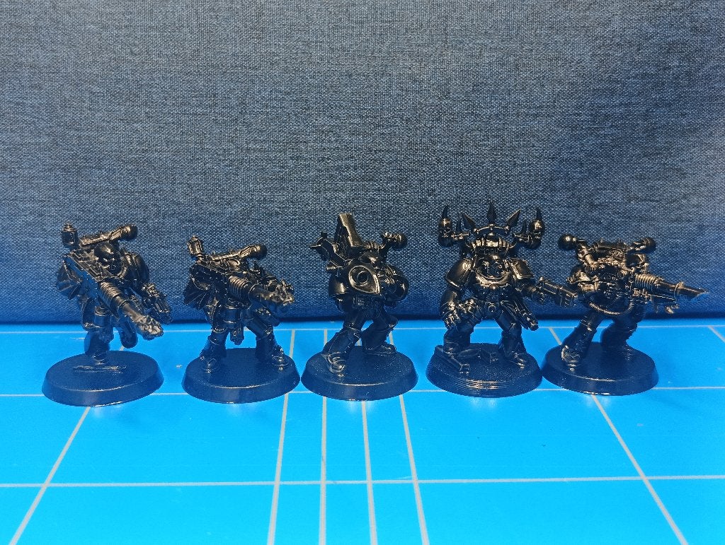 Warhammer 40k Chaos Chosen Set 1 Dark Vengeance, Gebruikt, Warhammer, Ophalen of Verzenden, .