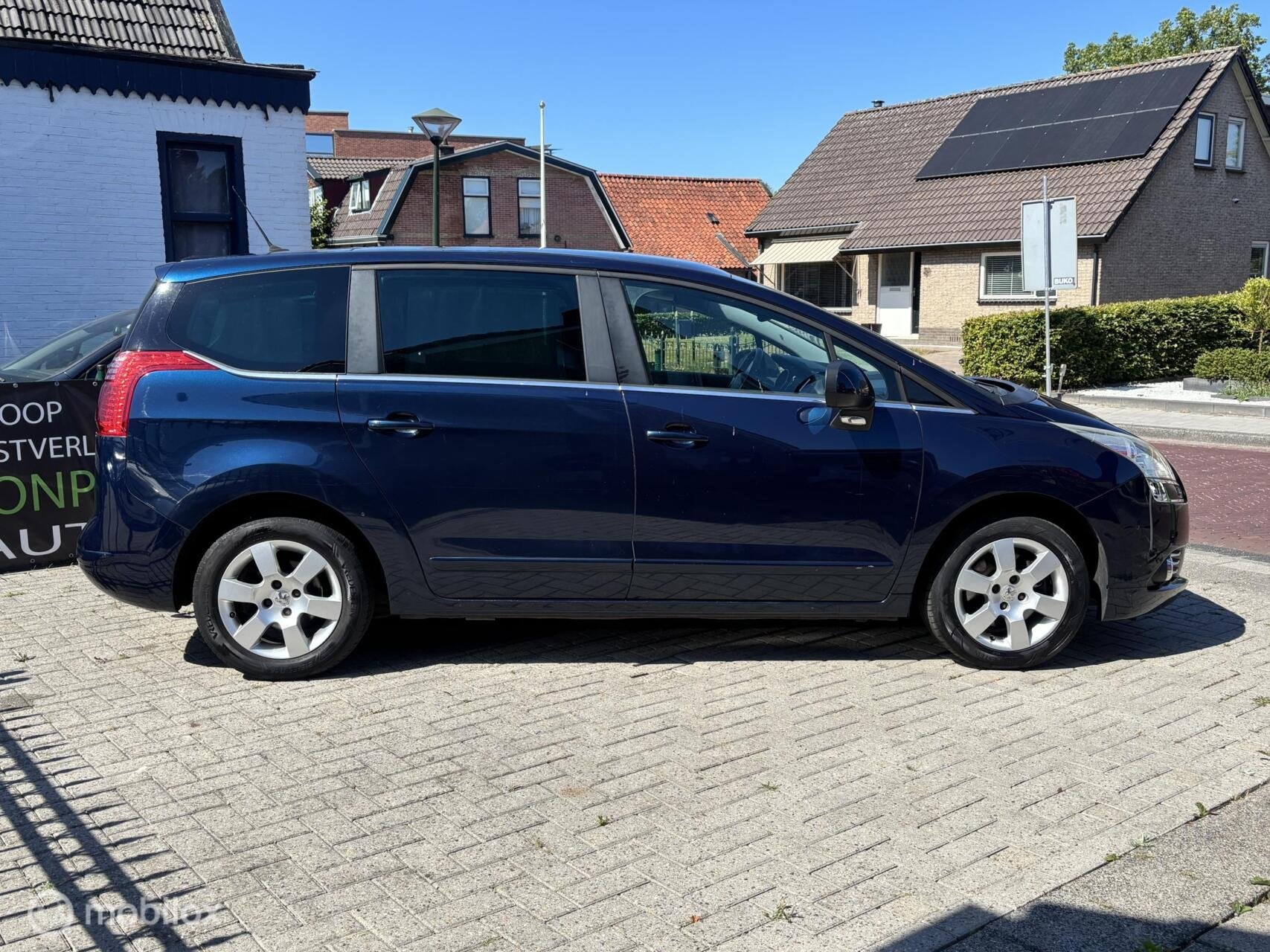 Peugeot 5008 1.6 | 7P | TREKHAAK | ZEER LANGE APK, Auto's, Voorwielaandrijving, Euro 5, Gebruikt, Blauw