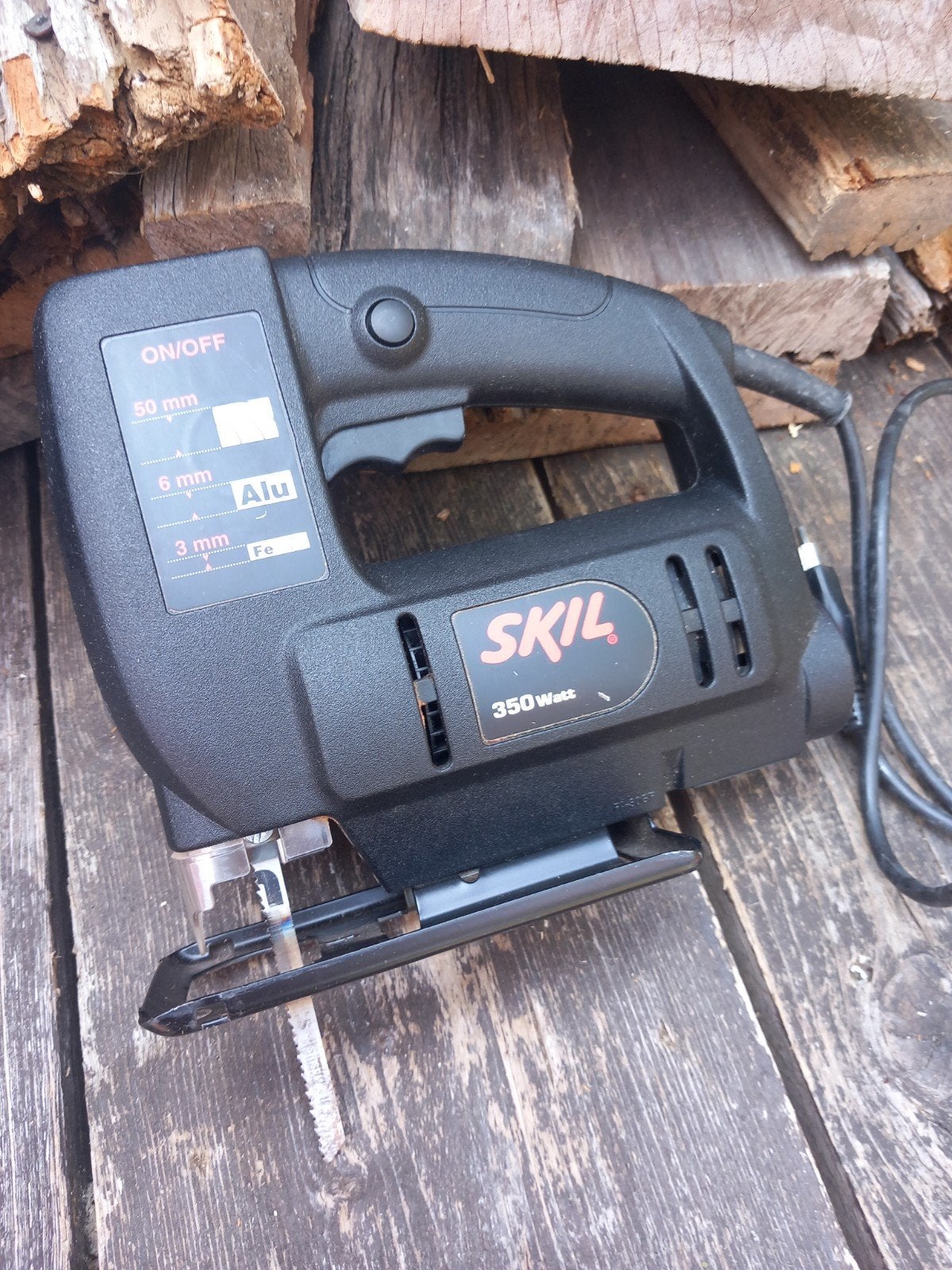 Skil Decoupeerzaag 350 Watt - Zo goed als nieuw, Doe-het-zelf en Verbouw, Gereedschap | Zaagmachines, Ophalen, Decoupeerzaag, 30 tot 70 mm