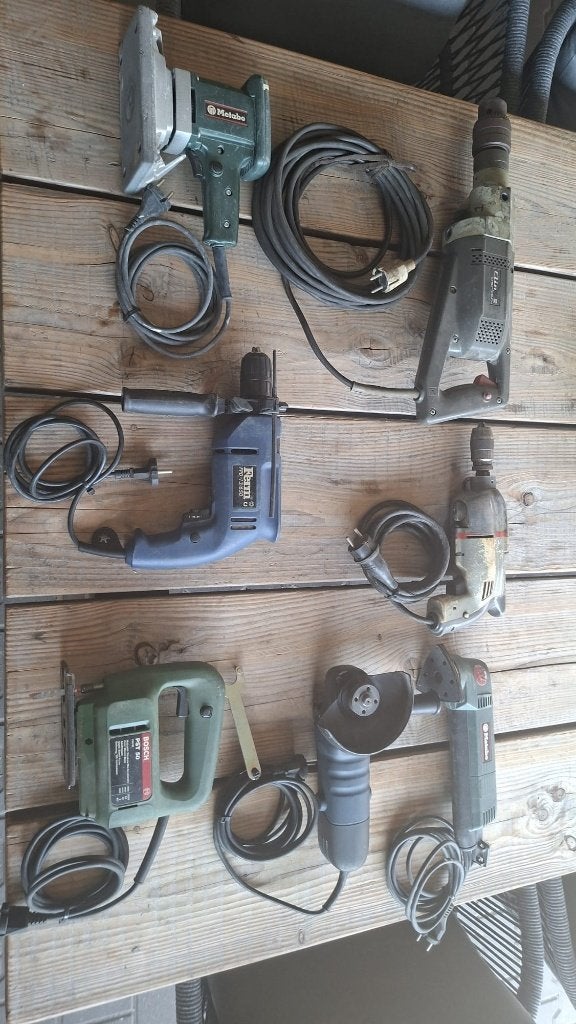 Electrische machines gereedschap klusgereedschap, Ophalen of Verzenden, Gebruikt, Boormachine