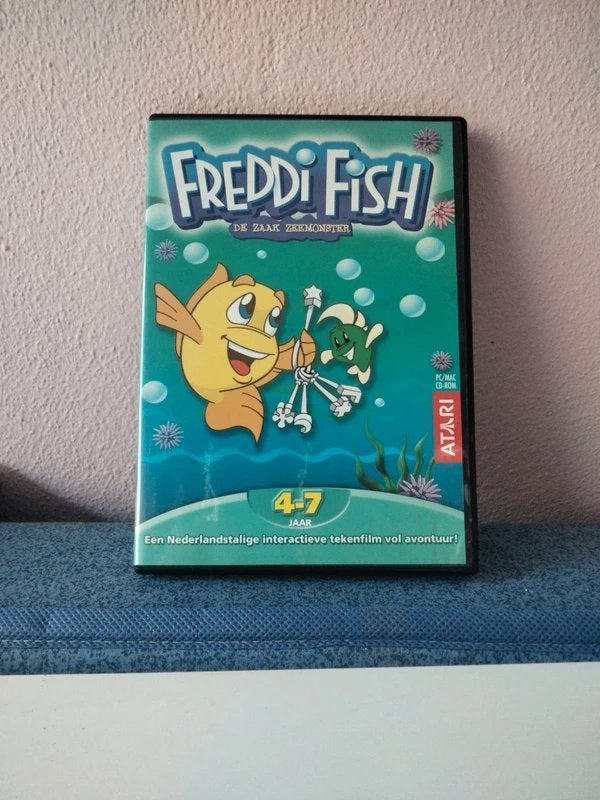 Freddie Fish CD-ROM, Avontuur en Actie, 1 speler, Ophalen of Verzenden, Zo goed als nieuw