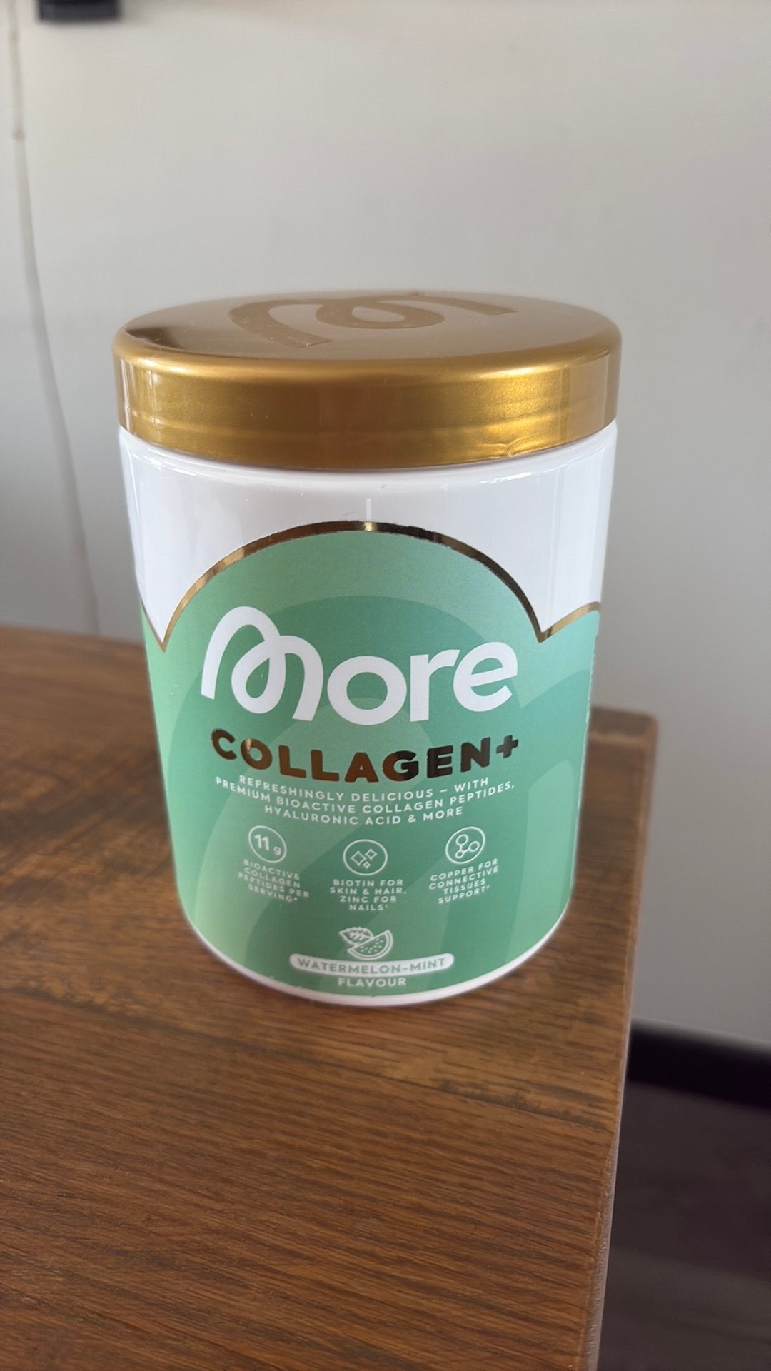 More nutrition collageen nieuw, Sport en Fitness, Ophalen of Verzenden, Zo goed als nieuw, Poeder of Drank