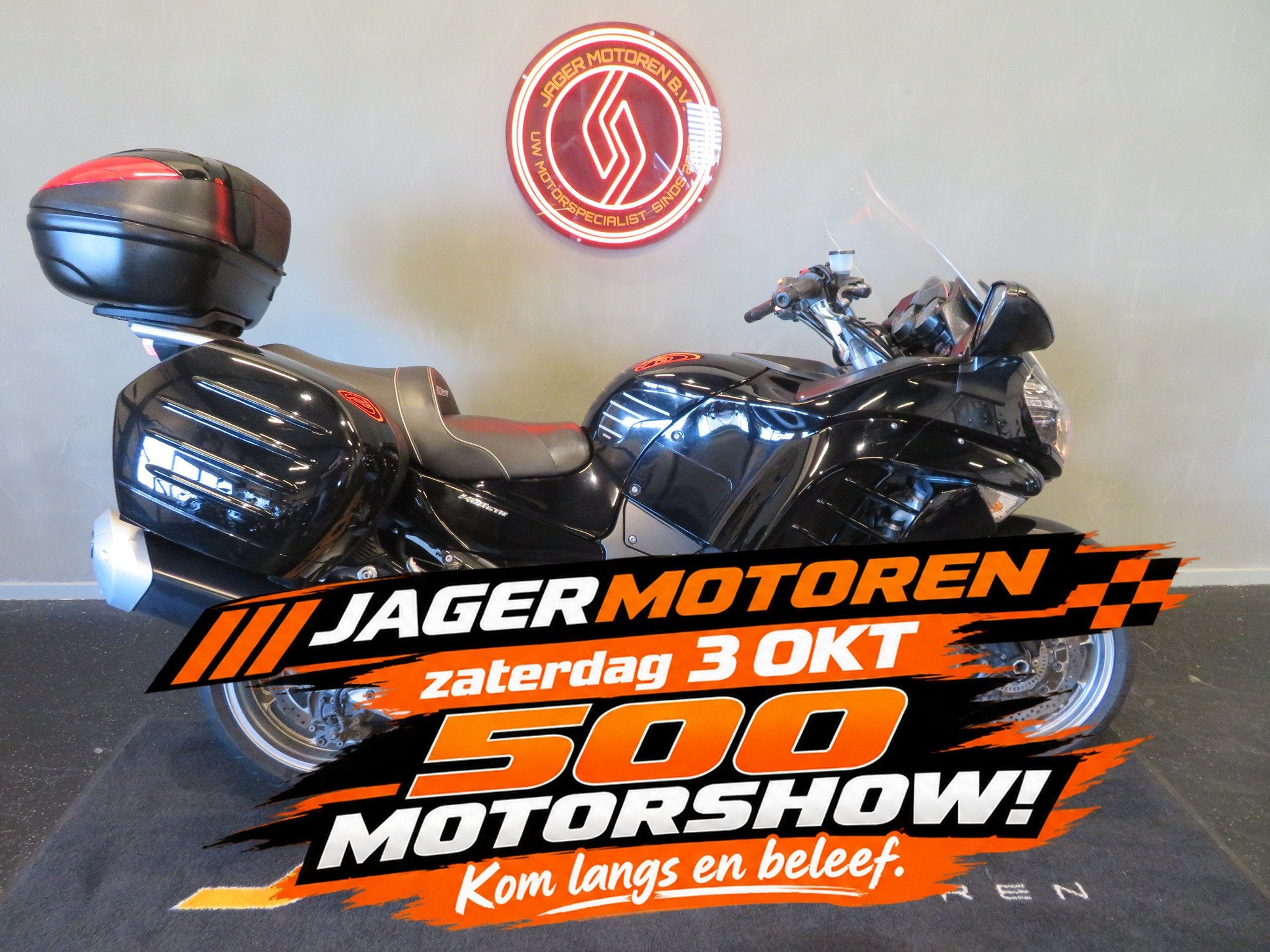 Kawasaki GTR 1400 GTR1400 TOP-CASE (bj 2011), Toermotor, Gebruikt, Bedrijf