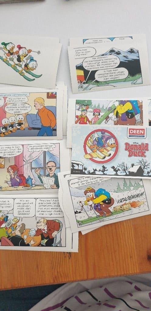 3295 deen donald duck wintersport spaaralbum, Verzenden