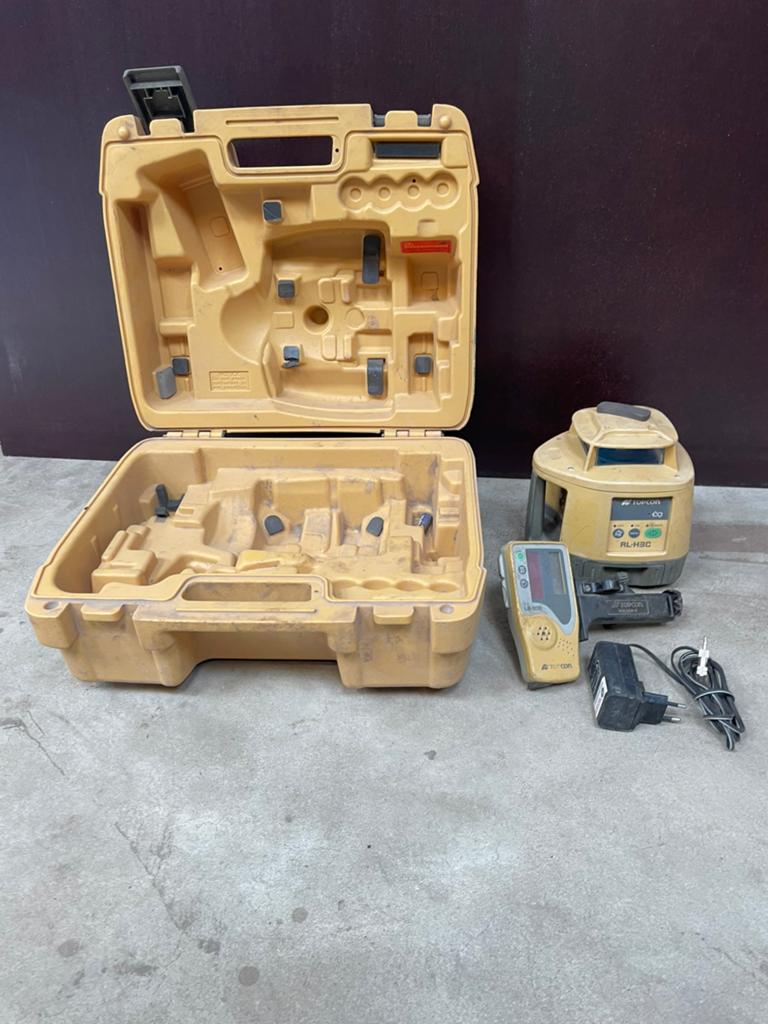 Laser Topcon, Ophalen, Gebruikt