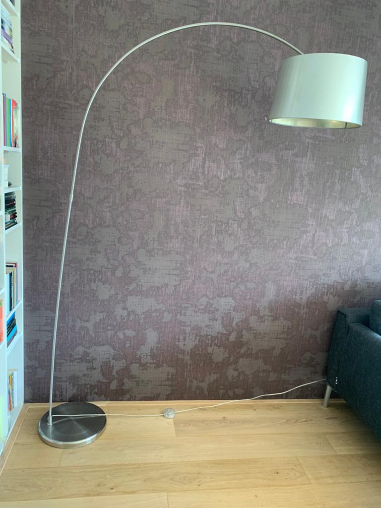 BoConcept Kuta vloerlamp, Ophalen, Zo goed als nieuw, Modern, 150 tot 200 cm
