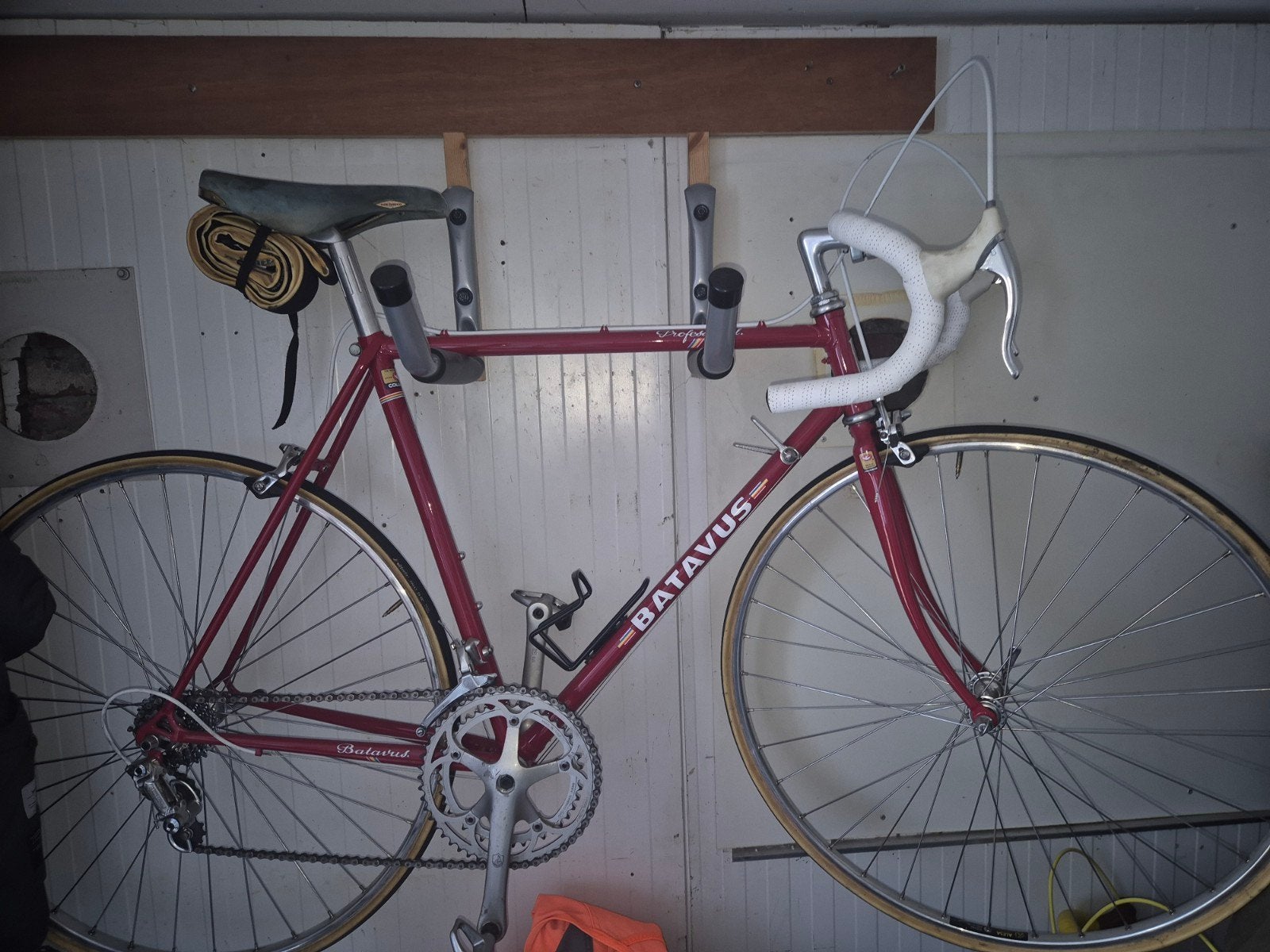 Batavus Professional Racefiets - Klassiek Rood, Ophalen, 28 inch, Gebruikt, Batavus