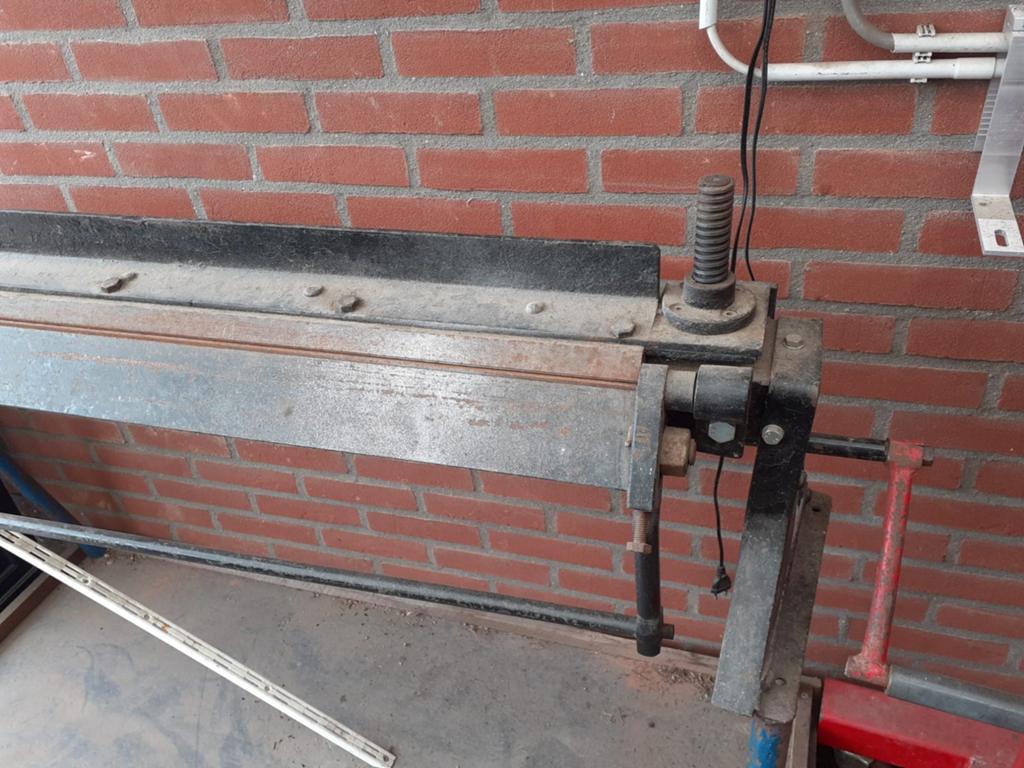Zware buigbank 102 mm, Ophalen, Gebruikt