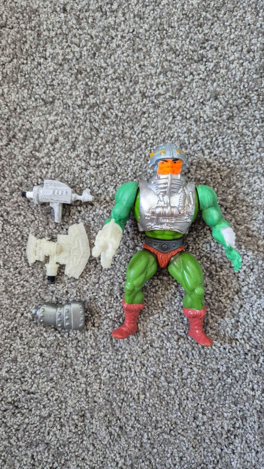 He-man Masters of the Universe Bootlegs Man-At-Arms, Verzamelen, Verzenden, Gebruikt