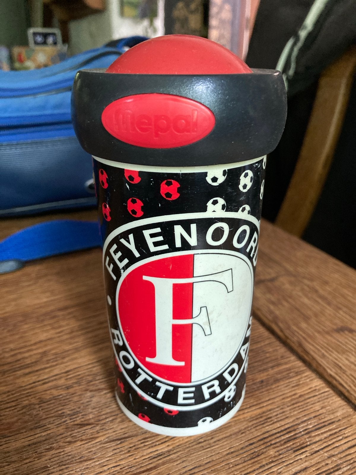 Mepal Feyenoord Drinkbeker, Ophalen of Verzenden, Gebruikt