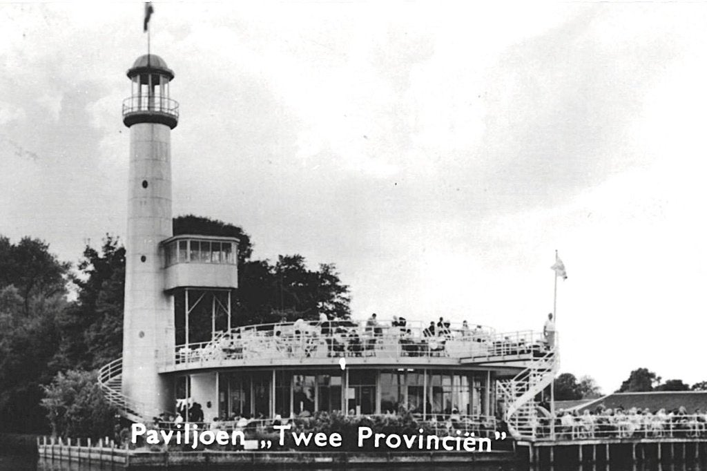 44096 Paterswolde De Twee Provinviën Mooie zegel Koeltorens, Ophalen of Verzenden, 1960 tot 1980, Gelopen, Drenthe