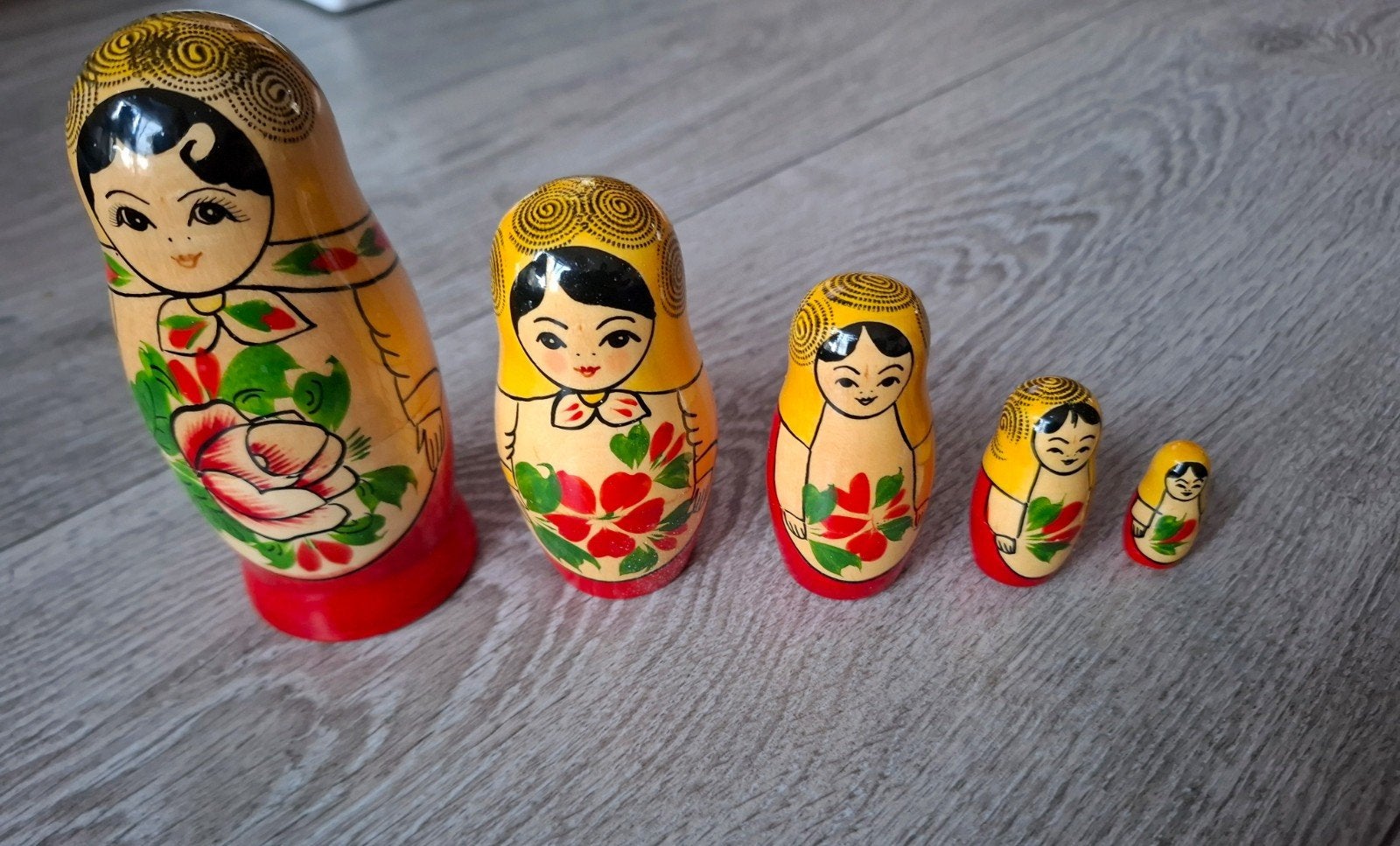 matrousjka poppetjes, Ophalen of Verzenden, Zo goed als nieuw