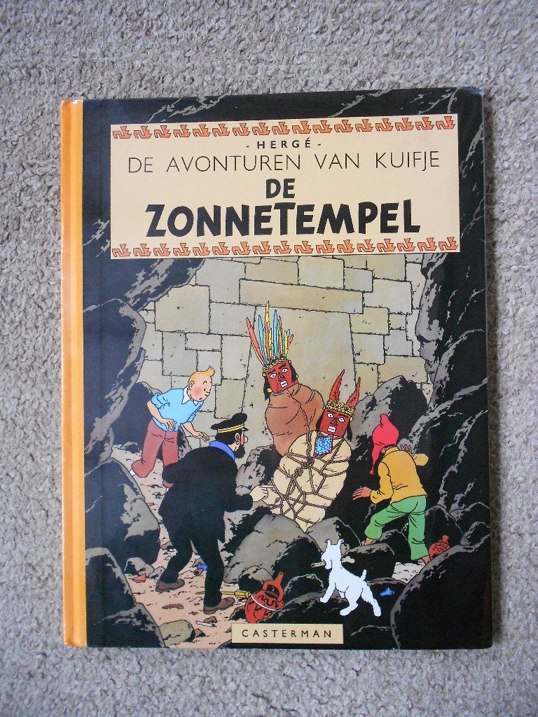 Kuifje - De Zonnetempel - hardcover facsimile 1e druk 2001, Eén stripboek, Nieuw, Ophalen of Verzenden, Hergé