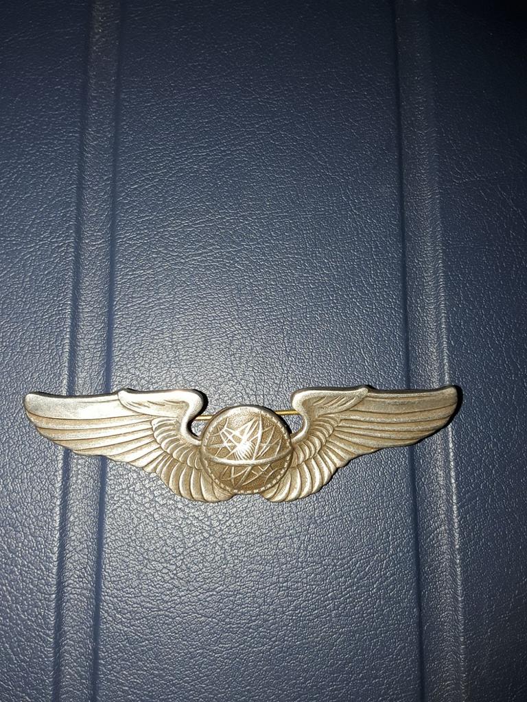 2e wereldoorlog US Army Forces zilveren wings speld, Ophalen of Verzenden, Luchtmacht, Amerika, Lintje, Medaille of Wings
